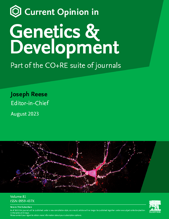 Go to journal home page - Current Opinion in Genetics & Development
